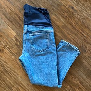 Madewell perfect vintage maternity jeans